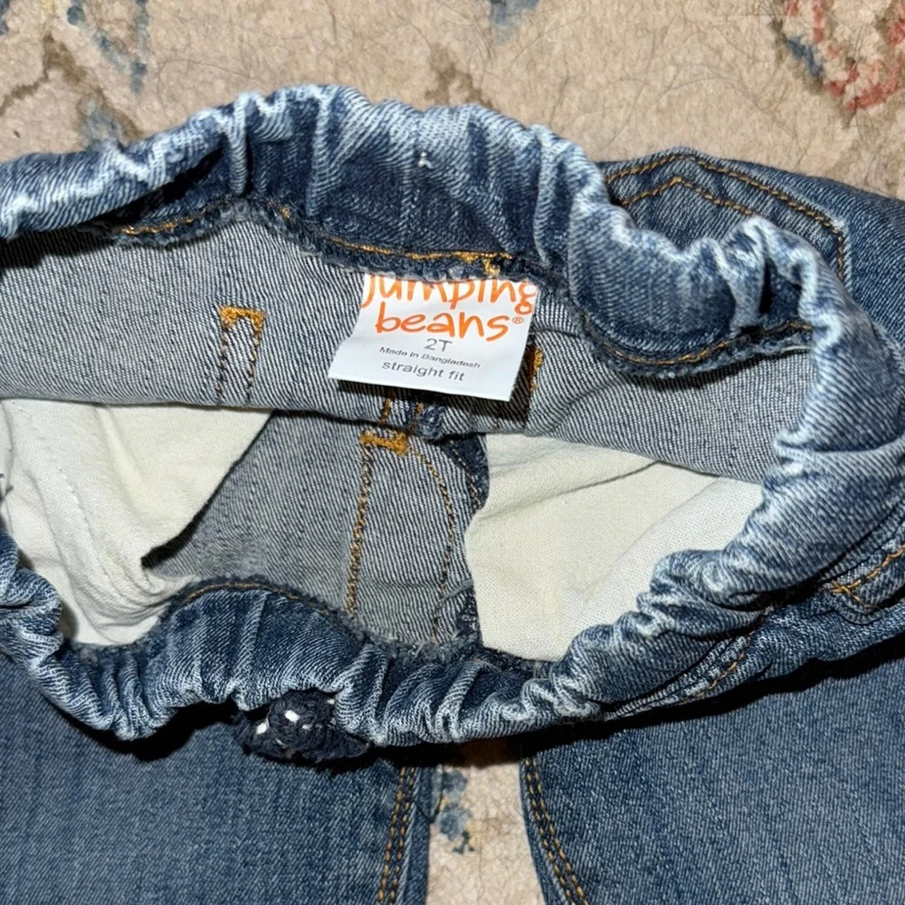 Kids Blue Denim Jeans - Picture 2 of 6